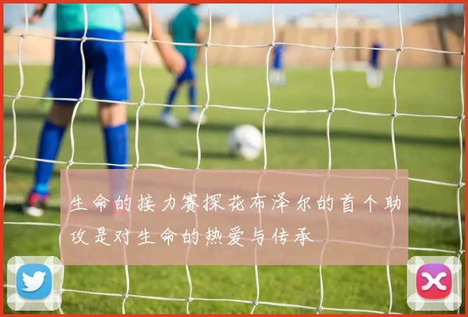 生命的接力赛探花布泽尔的首个助攻是对生命的热爱与传承